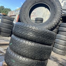 4 GOODYEAR 265/75/16 Installation Included 
