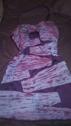 Purple dress