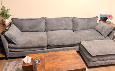 Gray/blue Couch