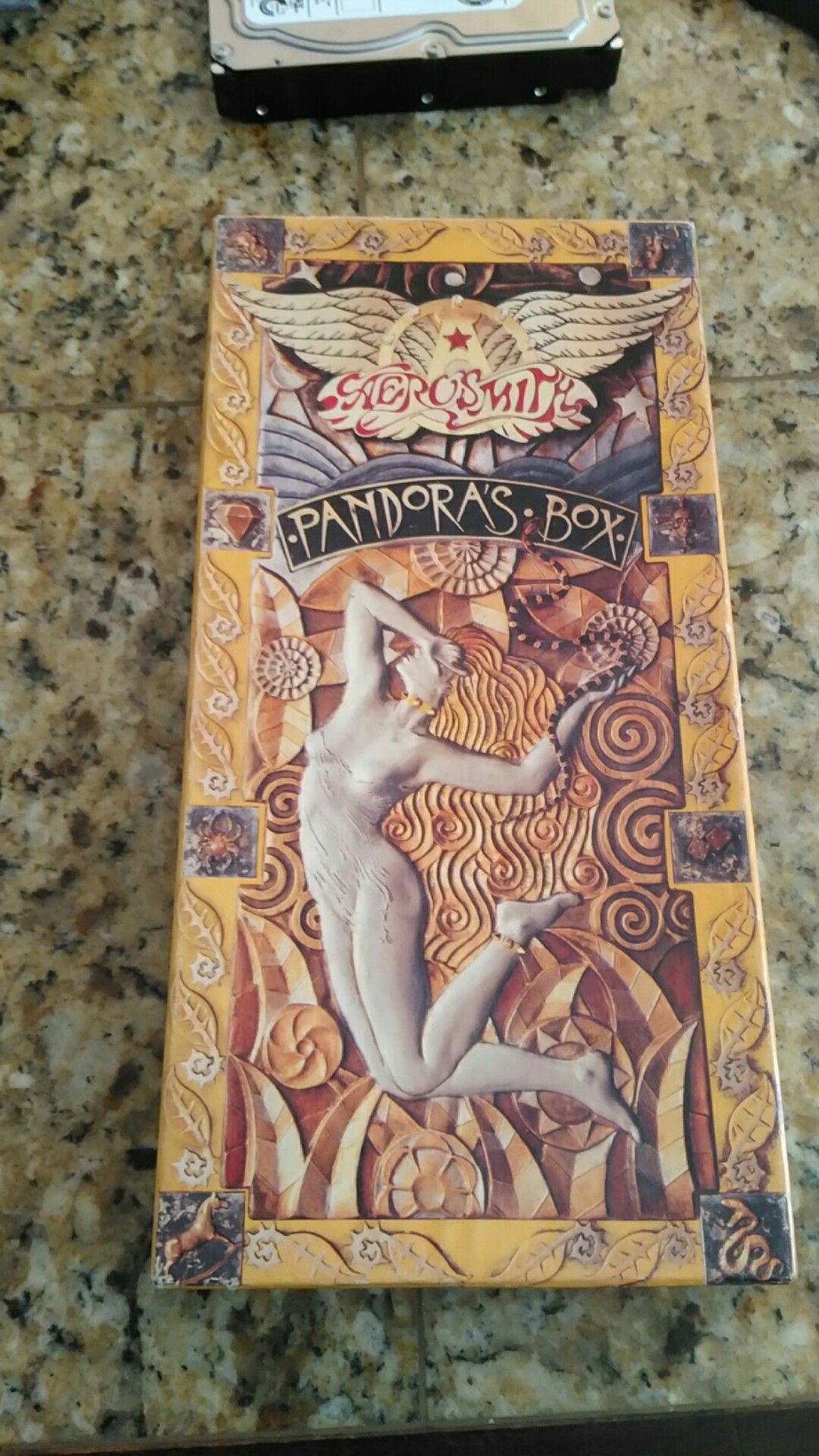 Aerosmith Pandora's box cassette set