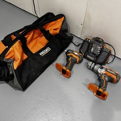 IMPACT , HAMMER DRILL , BATTERY N CHARGER