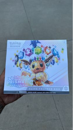 Pokémon Cards Prismatic ETB $150