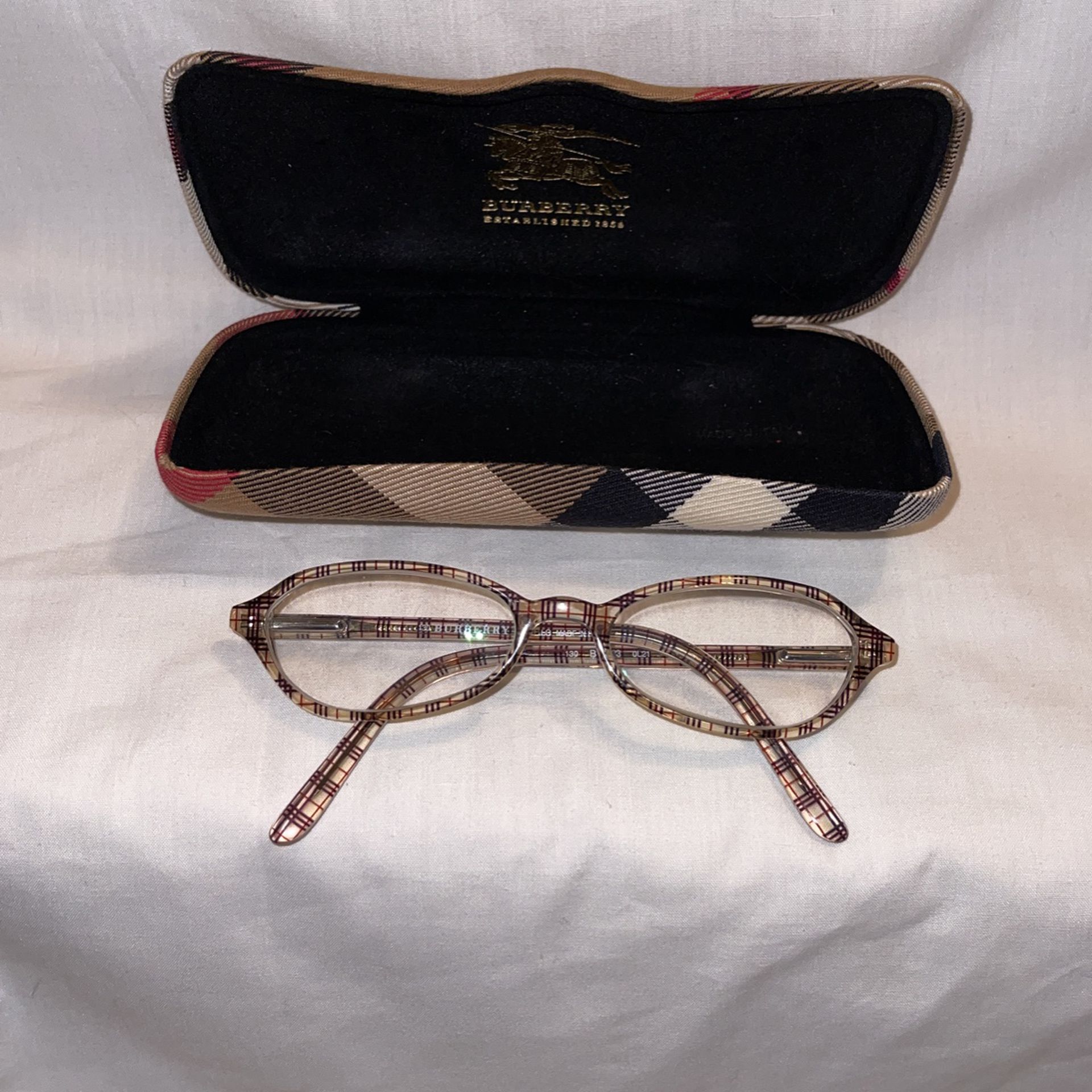 Woman’s Burberry Prescription eyeglass frames w/case, Asking 50% Off What I Paid