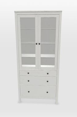 Glass door cabinet