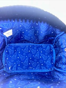 Disney Parks Exclusive blue sequined fantasia loungefly