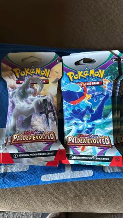 Pokémon Paldea Evolved sleeve booster pjs