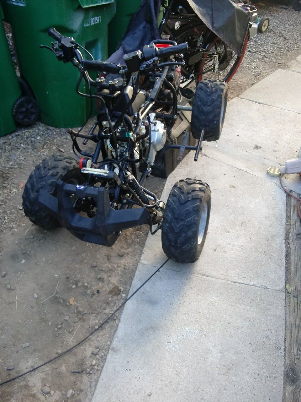 90 Hp quad