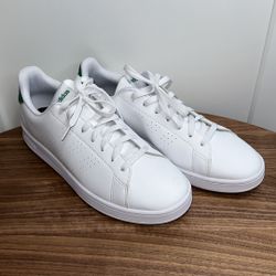 Adidas, Advantage, Sneaker, Color White, Size 12