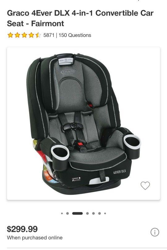 Graco 4ever 4-in-1 Convertible Car Seat