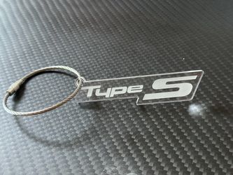 Acura TLX Integra MDX Type S TypeS Acrylic Key Chain