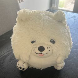 White dog plush stuffy 