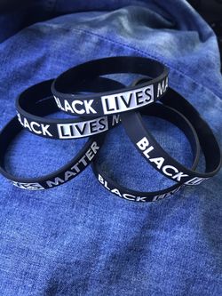 5 NEW BLACK LIVES MATTER BRACELETS
