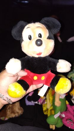 Vintage Mickey mouse plush