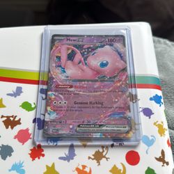 Mew Ex Pokemon Card 