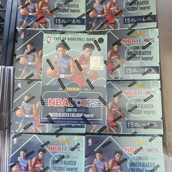 9 Hoops Blaster Boxes Factory Sealed 