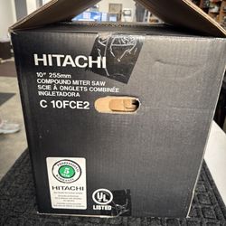 Hitachi C10FCE2 15-Amp 10" 255mm Compound Miter Saw - New in Box OFFERS WELCOME!