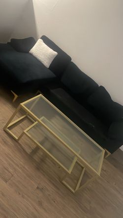 couch and table