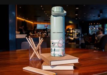 Starbucks x Miffy Stainless Steel Water Bottle - Mint Green