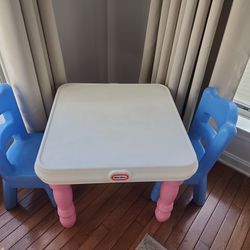 Vintage Little Tikes Victorian Table and Chairs