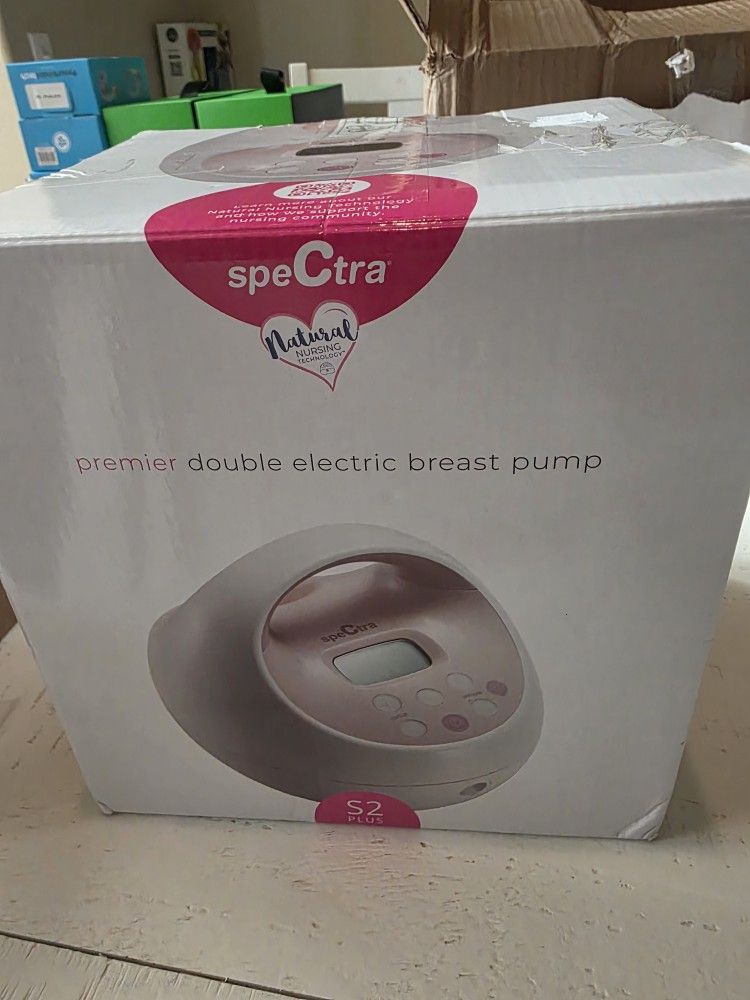 Spectra S2 Plus Premier Double Electric Breast Pump – Open Box, Never Used