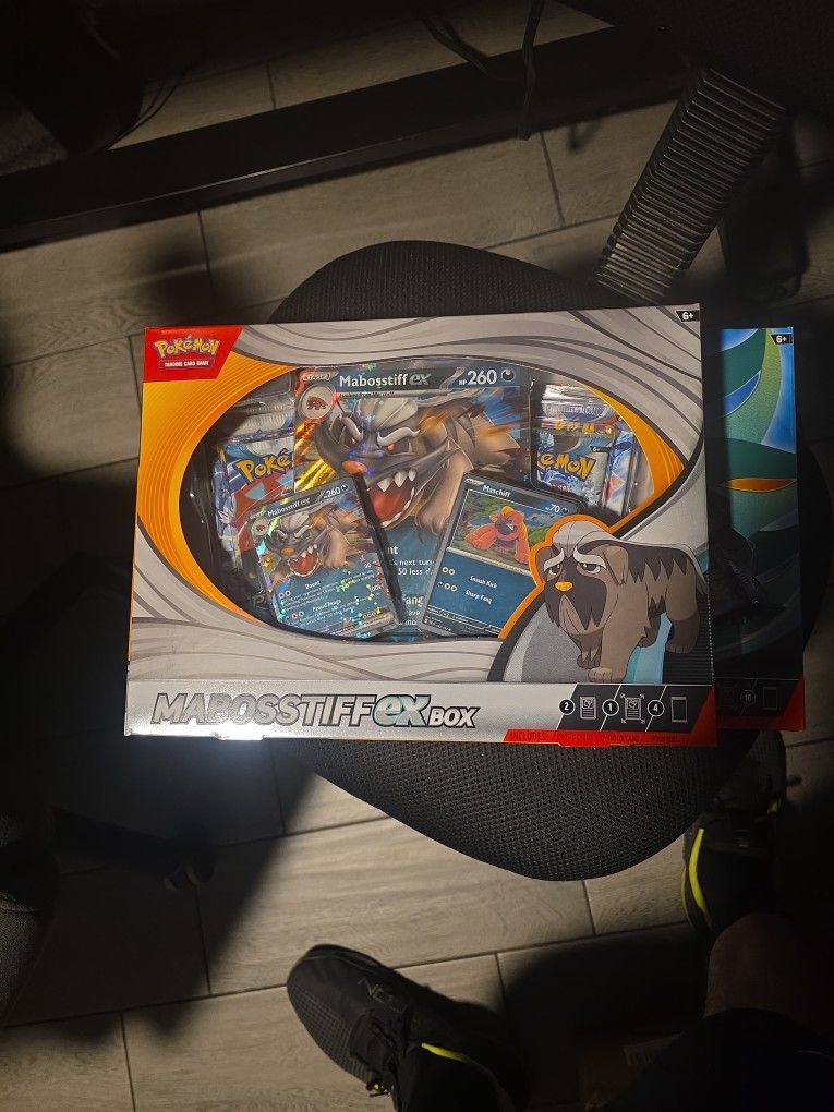 Pokemon TCG  Mabosstiff EX Box