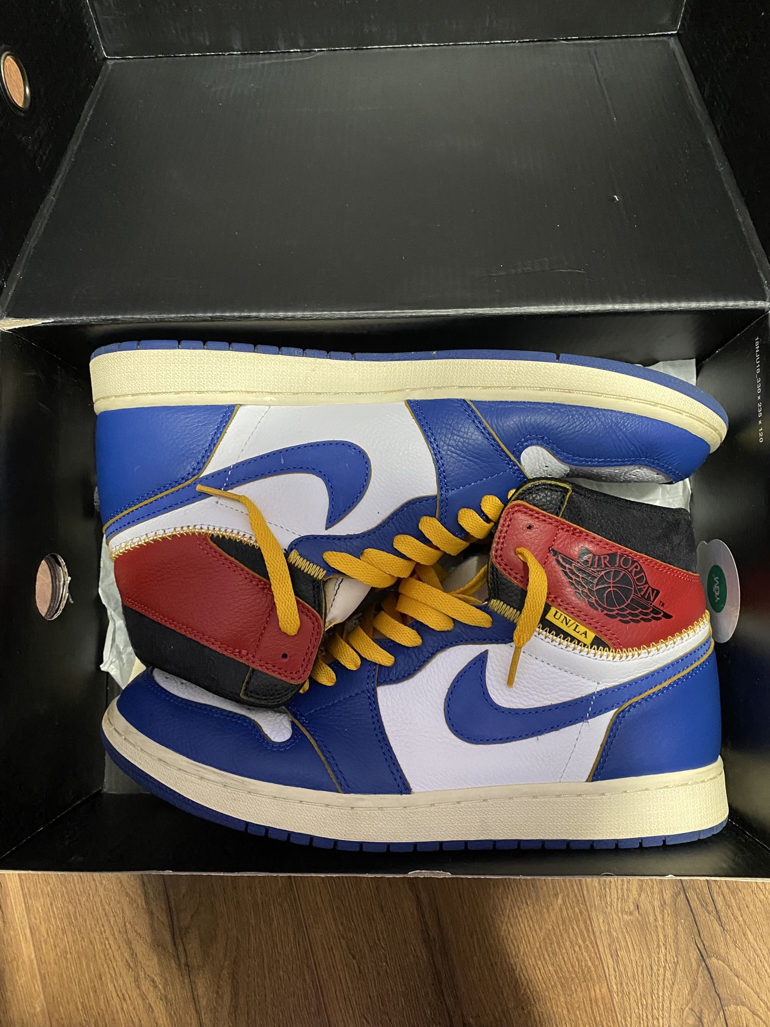 Union Jordan 1 High Storm Blue
