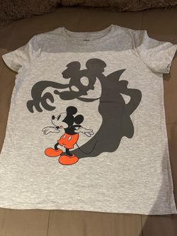 Mickey mouse ghost tee size large jr's new