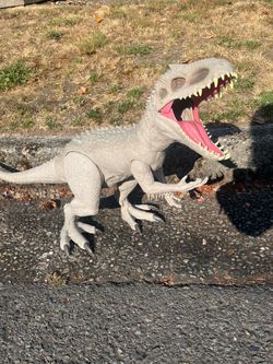 3 Dinosaurs :Jurassic World Indominus Rex Dinosaur Figure   Colossal 3 ft Dinosaur/ 3 dinosaurs for $30