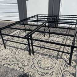 New 18”h Smart Base Platform Bed Frame KING Size