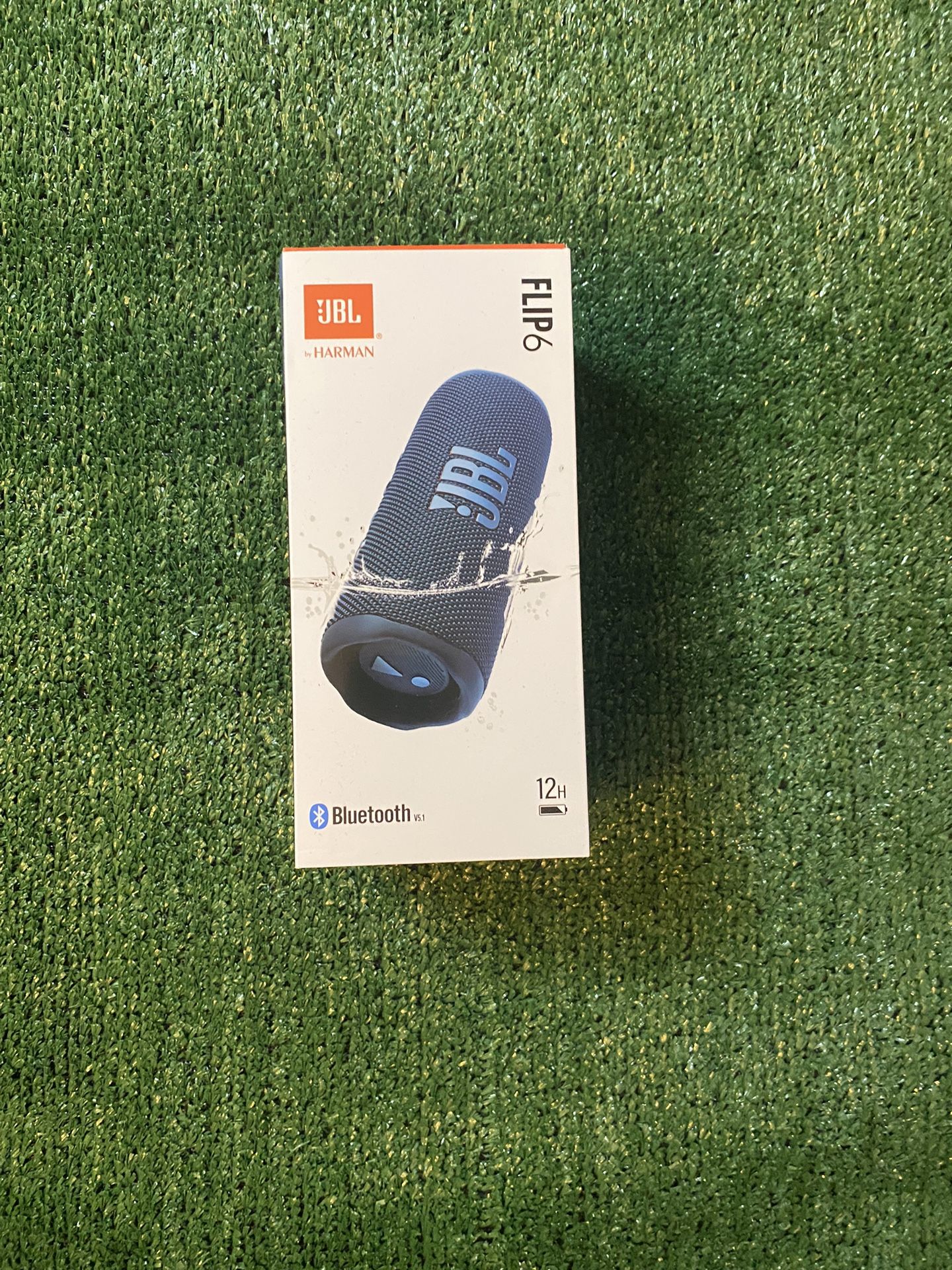 JBL Flip 6 Portable Waterproof Bluetooth Speaker - Blue