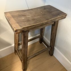 Wooden Stool for Counter