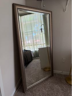 Full length floor mirror