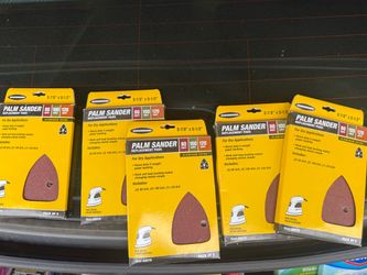 Palm sanders replacement pads