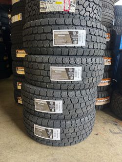 35x12.50r20 Pegasus All terrain 4 New Tires mounted and balanced included