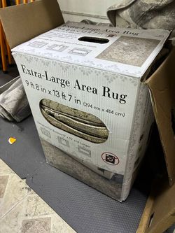 Extra-Large Area Rug 9 ft 8 in x 13 ft 7 in