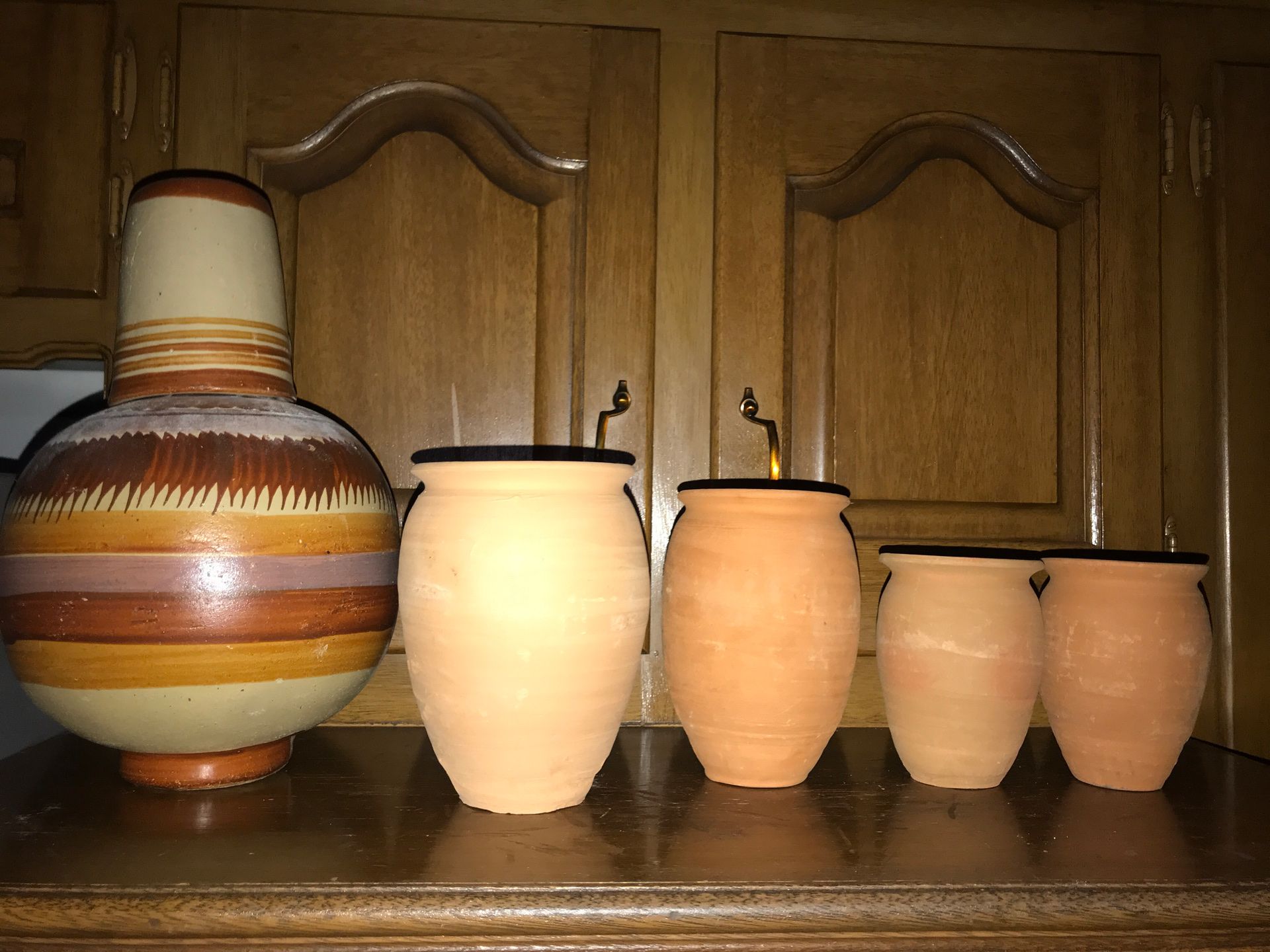 Clay cups