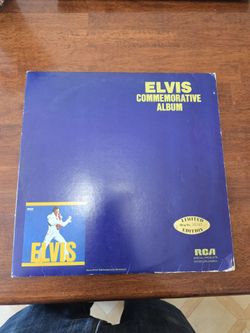 Elvis Commemorative Album limited edition