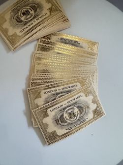 Hogwarts Express Train Tickets – Platform 9 3/4, Set of 50, New