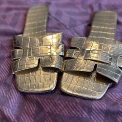 Gold Sandals
