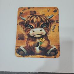 Custom Mouse Pad Sublamite Highland Cow