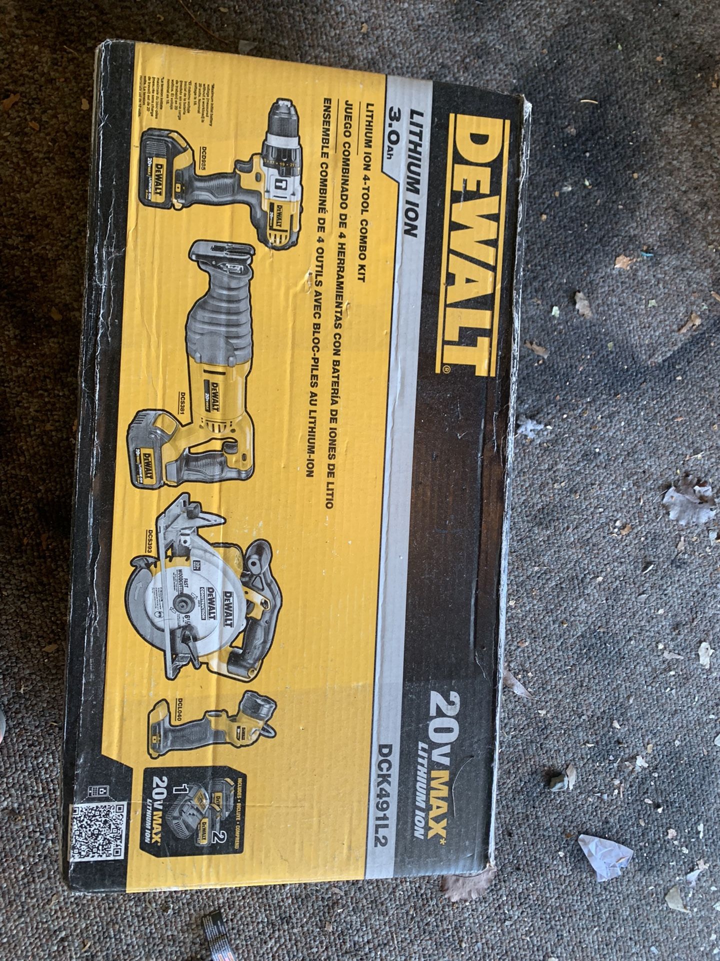 Dewalt 4 Took Combo Kit