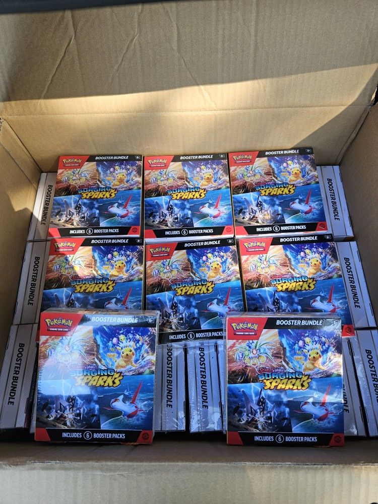 Pokémon S&V Surging Sparks Booster Bundle