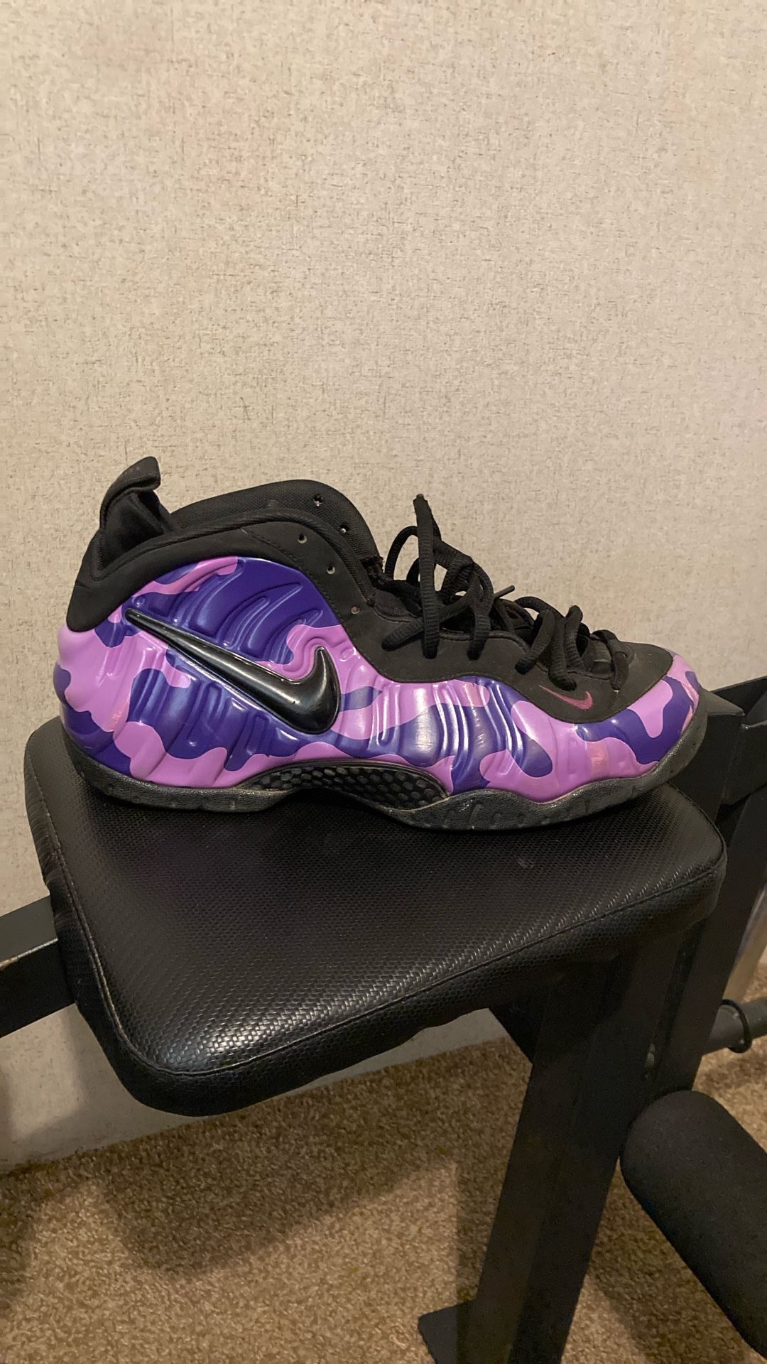 Foamposites Purple Camo