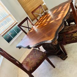 Used Solid wood dining table