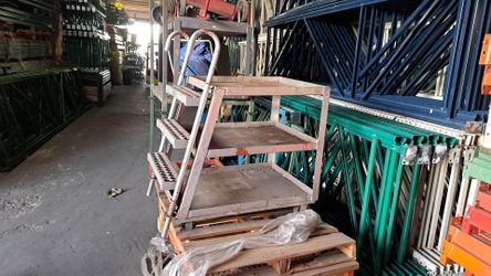 Stock Picking Ladder Cart