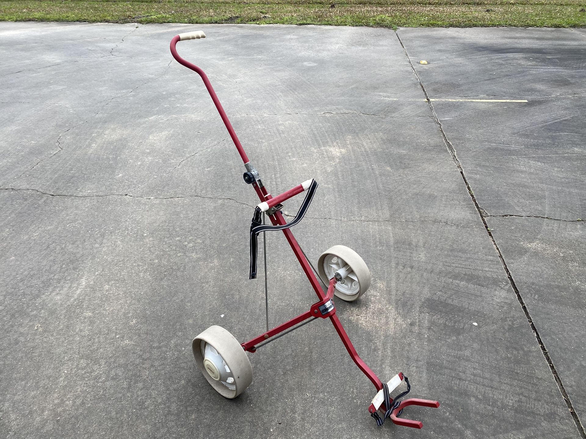 VINTAGE TITLEIST STOWAWAY PLUS GOLF CART