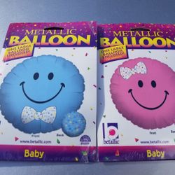 large metallic balloons-over 50 total