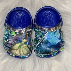 Princess and the Frog themed Crocs