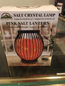 Pink Salt Latern