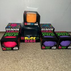 Needoh Lot of 7 Bundle - Shaggy, Funky Pup, Nice Berg, Wild Cat